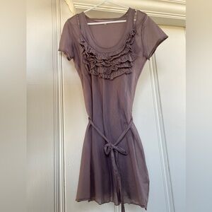 Monoreno light plum purple two-piece dress